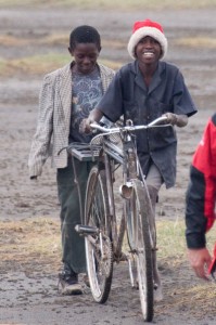 Enfants de Noël au Zimbabwe