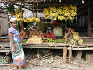 Marché aux fruits, Madagascar