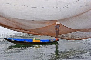 pêcheur mékong